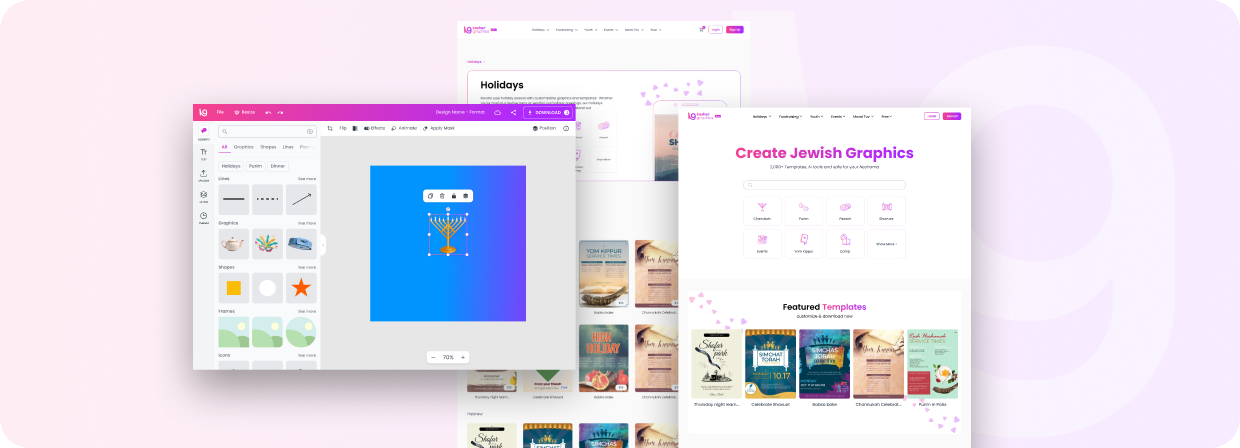 Kosher Graphics Showcase